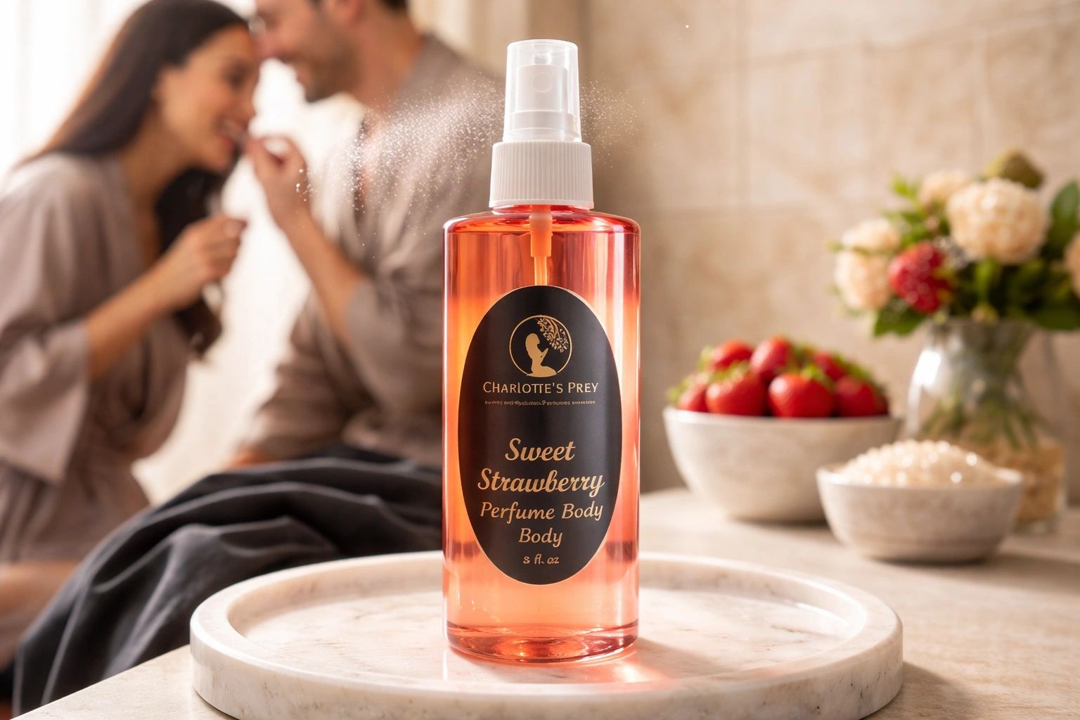 Charlotte's Prey Sweet Strawberry Perfume Body Spray